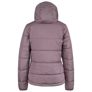 Chaqueta Acolchada Personalizable ODM OEM para Mujer, Abrigo de Invierno Transpirable con Cuello Alto, Abrigos Lisos Teñidos para Mujer 2026 - Product Image 5