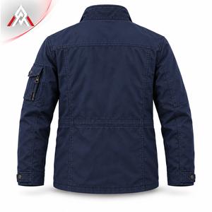Functional <b>Men</b>’s Utility <b>Field</b> <b>Jacket</b> Featuring Durable Construction Multiple Storage Pockets And Comfortable Everyday Fit - Product Image 3
