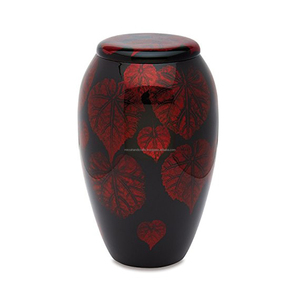 Urne de crémation tulipe adulte élégante pour cendres humaines-Urne funéraire adulte fabriquée à la main-Urne abordable faite de la meilleure qualité - Product Image 5