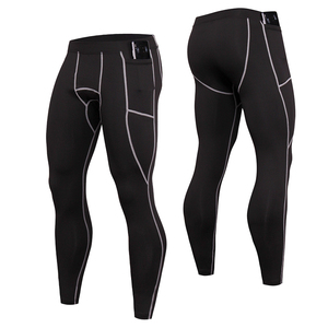 <b>Men</b>’s Athletic Compression Trousers Body Fit <b>Running</b> Training Gym Performance Sports <b>Pants</b> - Product Image 3