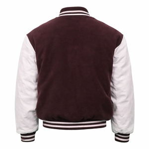 Custom Logo <b>Jacket</b> Winter Leather Sleeves Wool <b>Baseball</b> Letterman Vintage Varsity <b>Jacket</b> <b>For</b> <b>Men</b> Streetwear Winter Products - Product Image 5