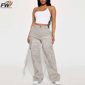 กางเกงยีนส์คาร์โก้ผู้ชายทรงหลวมแบบมีกระเป๋าตาข่าย ผ้าฝ้ายเดนิมฟอก ซัพพลายเออร์ขายส่งคุณภาพสูง ปรับแต่งได้ - Product Image 1