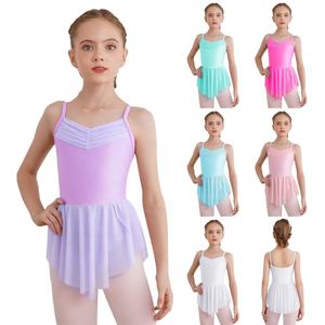Vestidos de Ballet para Niñas de 6 a 16 Años, Ropa de Práctica de Danza, Traje de Bailarina para Actuaciones y Recitales de Ballet - Product Image 1