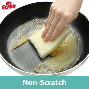 All-Purpose Premium Non-Scratch Sponges 12 Pads Kitchen <b>Scrubbers</b> <b>for</b> Washing and Cleaning Dishes <b>Bathtub</b> Scouring Pads - Product Image 3