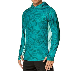 Vêtements de pêche pour hommes sur mesure, chemises de pêche à manches longues, chemises de pêche performantes, sweats à capuche de pêche UPF - Product Image 3