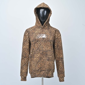 Sudadera con capucha de sublimación para mujer, de algodón 100% preencogido, de 480 g/m², extragrande, con estampado digital de camuflaje para exteriores, de peso pesado y a la moda. - Product Image 1