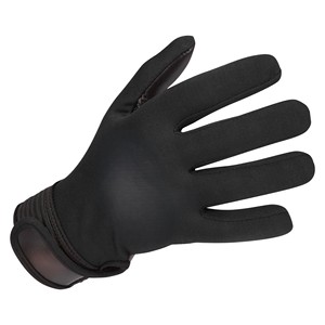Gloves Black PU Material Non <b>Slip</b> Outdoor All Seasons Unisex <b>Full</b> Finger Gloves PU Material Thermal Insulated Outdoor Winter - Product Image 3