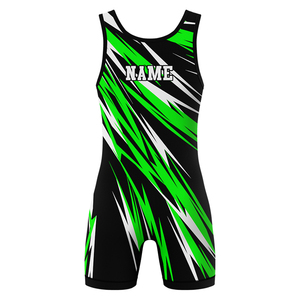 Factory Wholesale Custom Design Wrestling <b>Singlet</b> with Front Logo 100% Polyester Breathable & Quick Dry - Product Image 6