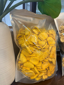 <b>Dried</b> jackfruit chips crispy Sweet taste vacuum pack snack Vietnam OEM factory supply Sliced jackfruit food <b>vegetables</b> snack - Product Image 5