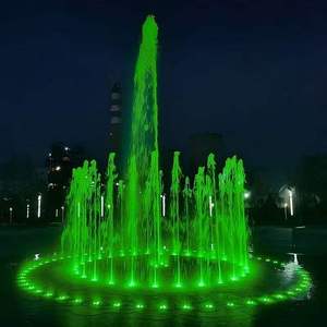 Fuente Musical con Sistema de Control DMX 512, Luces Multicolores, Diseño Flotante, Construcción de Acero Inoxidable para Espectáculos al Aire Libre - Product Image 3