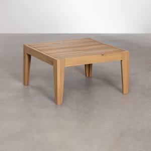 Mesa de centro para jardín Vandana Hexa Grand Square de 60x60 cm en madera de acacia Filips - Product Image 2