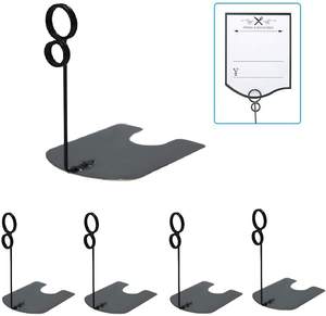 Metal POP Clips Sign Stand Holder sur table - Product Image 2