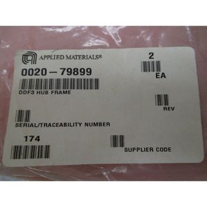 2 AMAT 0020-79899 DDF3 Hub Frame - อุปกรณ์และชิ้นส่วนเซมิคอนดักเตอร์ระดับโลกที่เชื่อถือได้ - Product Image 1