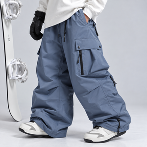 Pantalones de Esquí Unisex Personalizados de Nuevo Diseño, Transpirables, Impermeables, Cortavientos, Térmicos, con Cierre, para Deportes de Nieve al Aire Libre - Product Image 6