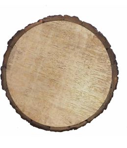 Sous-verre en écorce naturelle de bois, artisanat DIY, pour tasses à thé et café, tranche de bois rustique pour boissons, pour la maison, la cuisine et les projets d'artisanat - Product Image 5