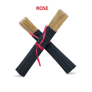 Varillas de incienso de 19 pulgadas Varillas de incienso de Rosa natural Suministro al por mayor a precio líder (negro) - Product Image 1