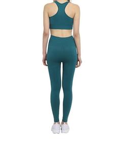 Conjunto Deportivo de Yoga Bond Custom de 3 Piezas: Bra Deportivo, Pantalones de Yoga con Corte Acampanado y Blusa Cruzada de Ballet, en Tela Elástica - Product Image 3