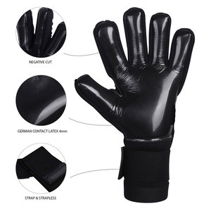 Guantes de Fútbol de Látex Completamente Suaves, Guantes de Portero Personalizados de Alta Calidad, Protección de Material PU Antideslizante - Product Image 5