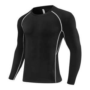 Chemises de compression personnalisées pour hommes, chemises de sport à manches longues à séchage rapide pour hommes, chemises de compression - Product Image 4