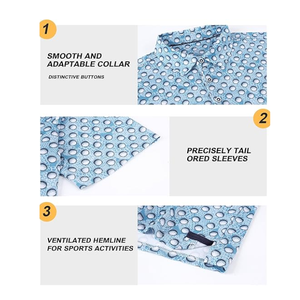 Polos décontractés en coton pour hommes, manches courtes, couleur unie, légers, style streetwear, grandes tailles, imprimés – Nos meilleures ventes - Product Image 3