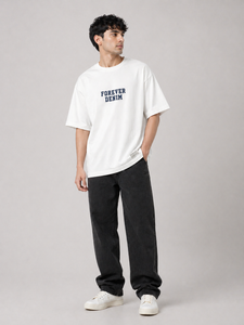 Camiseta Extra Grande de Primera Calidad, 290 GSM, Tejido de Algodón, Impresión Personalizada, Estilo Urbano, Unisex, Fabricante OEM ODM, RTS - Product Image 3