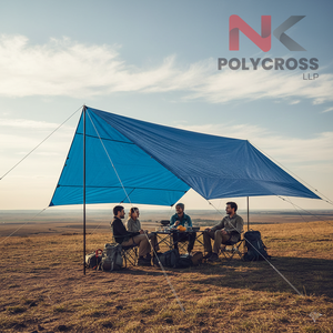 ผ้าคลุมกันแดดแบบหนาพิเศษ ทนทานต่อรังสียูวี กันน้ำ สำหรับการจัดเก็บกลางแจ้ง การก่อสร้าง และการเกษตรในอินเดีย - Product Image 2