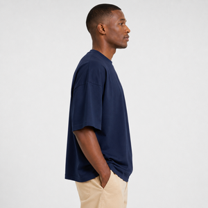 Camiseta Extra Grande para Hombre, Tejido Resistente, Corte Holgado y Tacto Suave para un Estilo Casual Moderno - Product Image 2