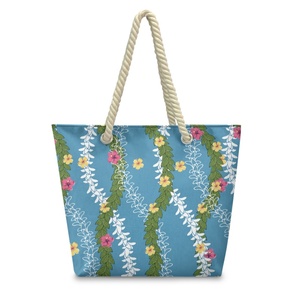 Bolso de Mano con Estampado de Hibisco Puakenikeni Hawaiano para Mujer, Envío Directo POD, Elegante Bolso de Hombro para Chica - Product Image 3