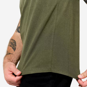 Camisetas sin mangas de algodón puro antipilling para hombre, de corte regular y cuello redondo, ideales para fitness - ¡Las más vendidas! - Product Image 6