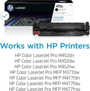 Cartouche de toner noir HP 410A originale CF410A - Product Image 2