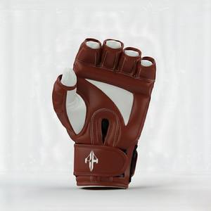 Gants de boxe pour hommes de qualité supérieure, en cuir PU, fermeture personnalisée, avec lacets au poignet, par RIVIAN ATLANTIC - Product Image 4