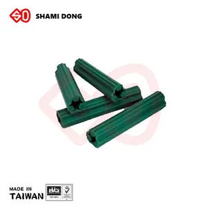 PVC PE WALL PLUG POWER FASTENER FLUTED PLASTIC ANCHOR