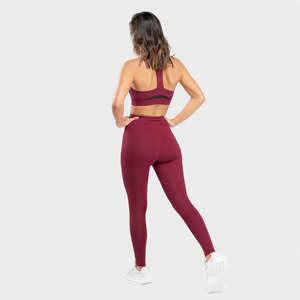 Conjunto de Yoga para Mujer Más Vendido, 2 Piezas, Transpirable, Spandex/Poliéster, Alta Calidad, Venta al Por Mayor para Adultos - Product Image 2