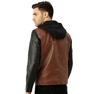 Nouveaux modèles veste classique pour garçons veste en cuir de mouton véritable pour hommes coupe ajustée manteau en cuir vestes en cuir pour hommes - Product Image 3