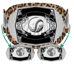 UFC เข็มขัดแชมป์ฟุตบอลกำหนดเอง, เข็มขัดหนังสำหรับกีฬาทุกประเภท - Product Image 1