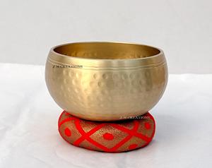 Fabricant de bols chantants en laiton martelé de haute qualité, bols sonores pour la méditation, bols chantants tibétains pour la thérapie de guérison - Product Image 3