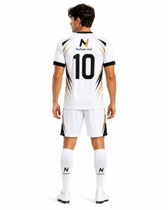 New Design Wholesale Custom Breathable Unisex Soccer Jersey <b>Shorts</b> Set Premium Football Uniform OEM ODM Team Sportswear - Product Image 2
