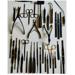 Premium Rhinoplasty Black Matt Complete Set of 82 Pcs Nose Plastic Surgery Surgical Instruments with Box CE Certified - Product Image 1