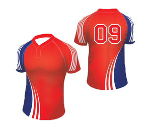 Maillot de rugby pour homme de qualité supérieure, prix abordable, durable, respirant, manches courtes, design unique. - Product Image 3