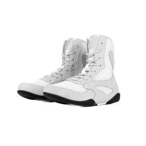 Zapatos de Boxeo Profesionales de Cuero para Hombre, Antideslizantes, Ligeros y de Alto Agarre, en Venta - Product Image 1