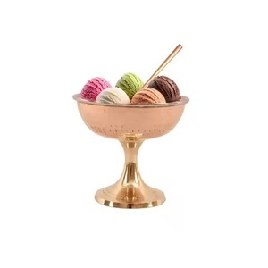 Bol à glace en métal de qualité alimentaire, réutilisable, en acier inoxydable, pour une table élégante - Product Image 2