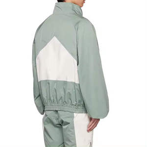 Nouveauté : Ensemble short et veste coupe-vent décontractée légère 100 % coton, deux pièces - Product Image 2