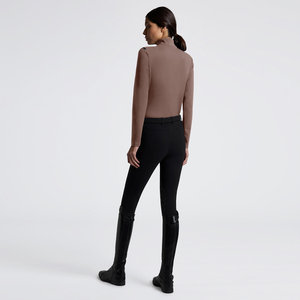 High Quality 4way Stretch Horse Riding Equestrian Shirt Top <b>Base</b> <b>Layer</b> Competition Show Shirt Polo in Soft Feel Technical Fabric - Product Image 3