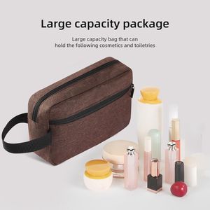 Brown Hanging Cosmetic Toiletry Bag Travel Accessories for Women and Men - Product Image 2