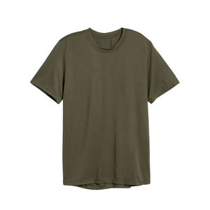 T-shirts pour hommes de qualité supérieure, 100% coton, vêtements décontractés, manches courtes, couleur unie, coupe ample, imprimé, nouvelle arrivée 2026 - Product Image 1