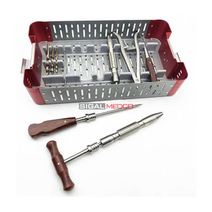 Juego de Destornilladores Ortopédicos, Kit de Extracción de Tornillos Óseos Quirúrgicos, Juego de Instrumentos Médicos Profesionales de Acero Inoxidable para Ortopedia - Product Image 3