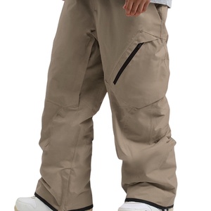 Pantalones de Esquí Impermeables y Cortavientos para Hombre, Pantalones de Snowboard de Invierno, Color Sólido, Cómodos, para Actividades al Aire Libre, con Múltiples Bolsillos 2026 - Product Image 3