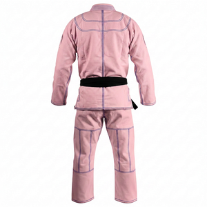 Kimono de Jiu-Jitsu noir professionnel pour adultes, avec sacs de transport, design personnalisé, en tissu respirant et écologique, unisexe - Product Image 2