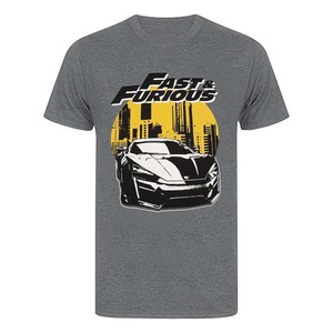T-shirt décontracté pour homme, coupe classique, col rond, couleur unie, impression numérique personnalisée sur le devant, logo, respirant, séchage rapide, tricoté en polyester/coton ELIXE - Product Image 4