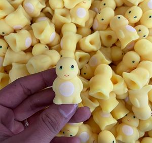 New Trending Yellow Color PU <b>Squishy</b> Animal TPR Stress Relief Fidget Cute Squeeze Milk Dragon Toys - Product Image 4